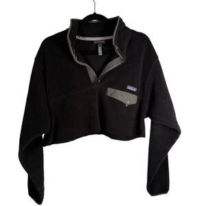 Patagonia Synchilla Black CROPPED